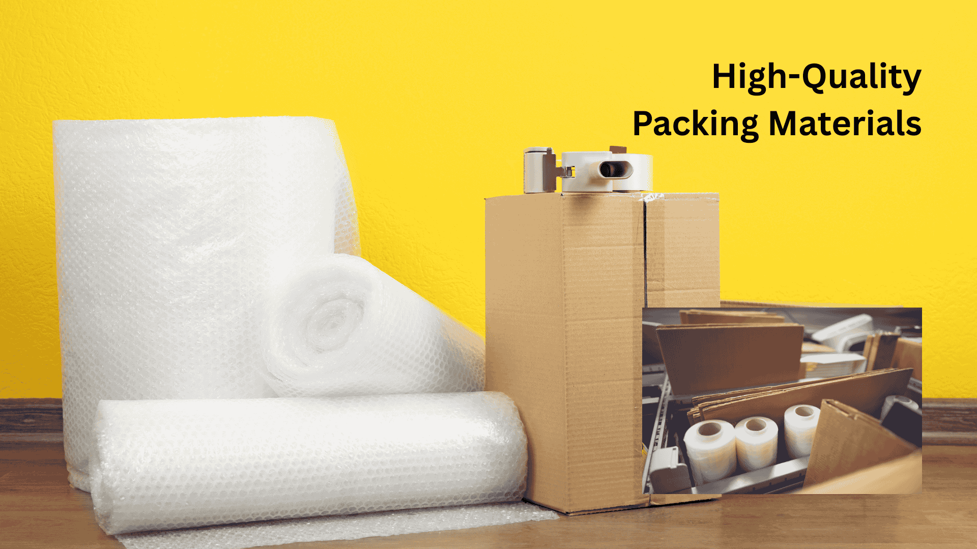 High-Quality Packing Materials- asianmovers