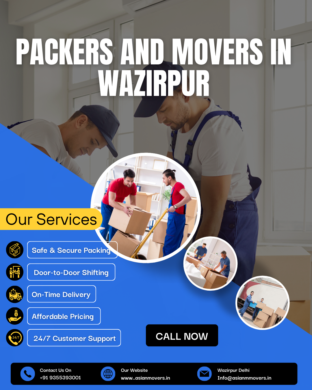 Packers And Movers In Wazirpur