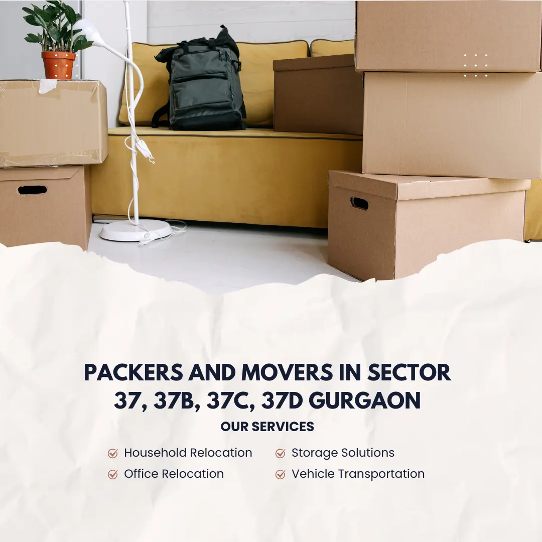 Packers And Movers In Sector 37